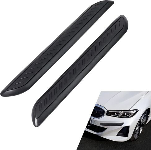 2 PCS Car Bumper Guard, Anti-collision Anti-scratch Bumper Protector Strip, Universal Car Door Edge Protection Sticker, for Most Cars (Black) in Saudi Arabia