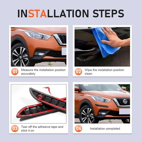 2 PCS Car Bumper Guard, Anti-collision Anti-scratch Bumper Protector Strip, Universal Car Door Edge Protection Sticker, for Most Cars (Black) in Saudi Arabia