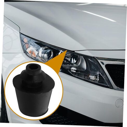 10 قطع من Luxshiny واقيات ممتصات الصدمات لصندوق السيارة وحافة صندوق السيارة مضادة للصدمات لغطاء السيارة in Kuwait