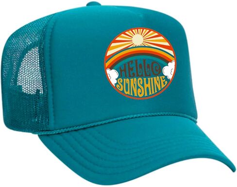 Hello Sunshine Colorful Trucker Hat in Saudi Arabia