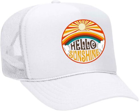 Hello Sunshine Colorful Trucker Hat in Saudi Arabia