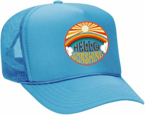 Hello Sunshine Colorful Trucker Hat in Saudi Arabia