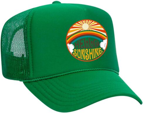 Hello Sunshine Colorful Trucker Hat in Saudi Arabia