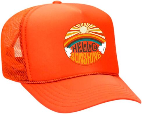 Hello Sunshine Colorful Trucker Hat in Saudi Arabia