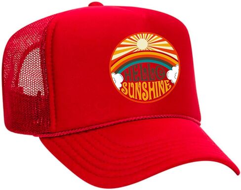 Hello Sunshine Colorful Trucker Hat in Saudi Arabia
