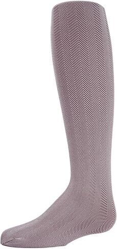 MeMoi Girls Essentials Herringbone Opaque Tights in Saudi Arabia