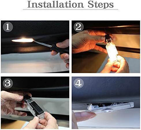2 قطعة سيارة غير باهتة الإسقاط LED جهاز عرض ليزر شعار شعار البركة أضواء الباب ل 2012-2019 CLA CLS C-Class كوبيه C205 C207 (نجمة + حروف) in Kuwait
