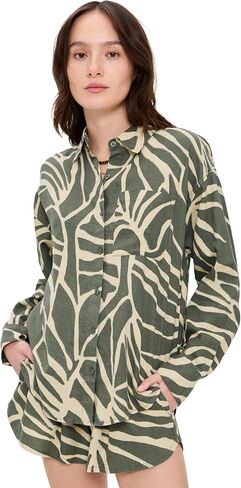 Z SUPPLY Women's Alfie Tova Button Down in Saudi Arabia