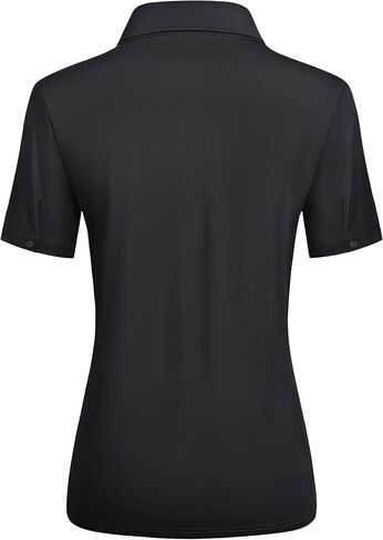 Button Down Shirts for Women Stretch Short Sleeve Dress Shirts for Women Collared Wrinkle Free Basic Business Top Work Blouse in Saudi Arabia
