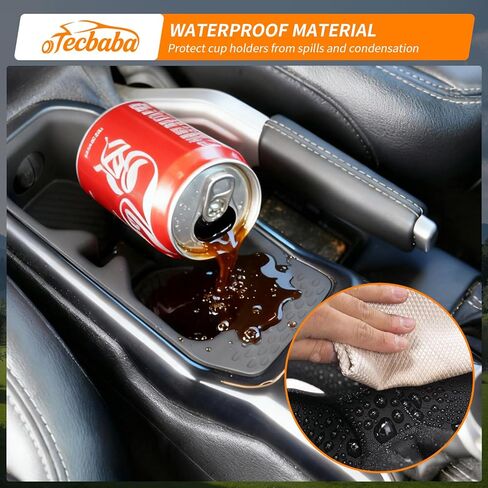 حامل أكواب وحدة التحكم متوافق مع 2020-2026 Jeep Gladiator JT 2018-2026 Wrangler JL JLU 4XE وحدة التحكم المركزية لكأس الشرب وبطانة حامل الأكواب لملحقات المصارع 2025 in Kuwait