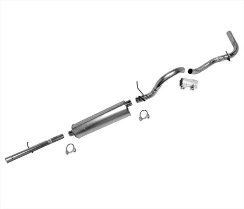 يناسب 1997-03 E150 E250 Van 4.2L / 97-99 E150 4.6L نظام عادم كاتم صوت المحرك in Kuwait