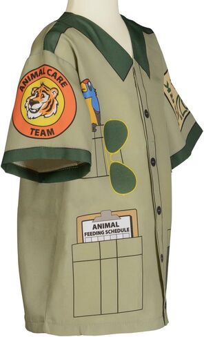 Aeromax My 1st Career Gear Zookeeper Shirt and Pith Safari Helmet (2 Piece Bundle). in Saudi Arabia