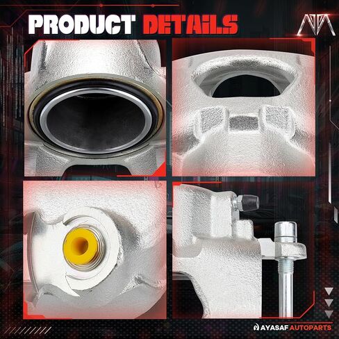 MAYASAF 18-4020 18-4021 مجموعة فرجار الفرامل الأمامية للركاب والسائق لسيارة Chevy Impala/Caprice/Nova/C10/R10، لـ Buick Riviera/LeSabre، لـ Cadillac DeVille/Seville/Bonneville/Firebird، Olds 98 in Saudi Arabia