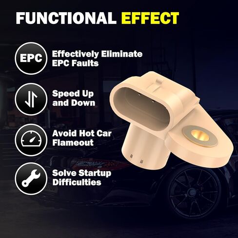 مستشعر موضع عمود الحدبات للمحرك متوافق مع 2007-2013 Chevy Silverado 1500، Tahoe، Suburban، GMC Sierra، Yukon، Cadillac Escalade - يستبدل 12591720، 917744، 12585545 in Kuwait