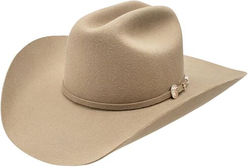 Stetson Unisex Corral 4X Felt Cowboy Hat - SBCRAL-754098 Silver Sand 6 7/8 in Saudi Arabia