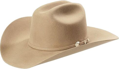 Stetson Unisex Corral 4X Felt Cowboy Hat - SBCRAL-754098 Silver Sand 6 7/8 in Saudi Arabia