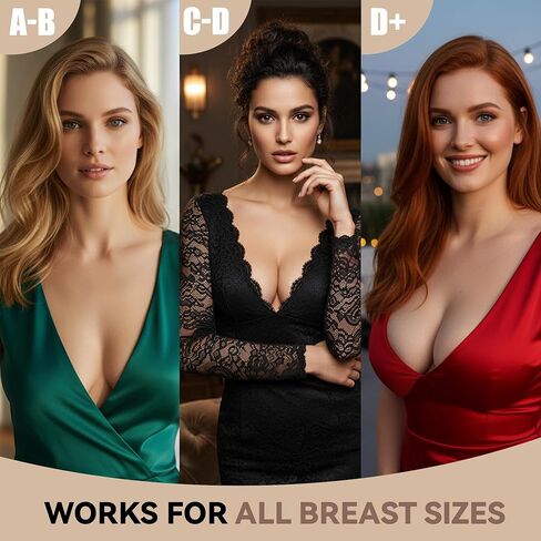 2 Pcs Boob Tape for Breast Lift - BoobTape with 10 Pcs Pasties,Body Tape for Women Invisible Breast Bra Tape (8 * 8) Beige in Saudi Arabia