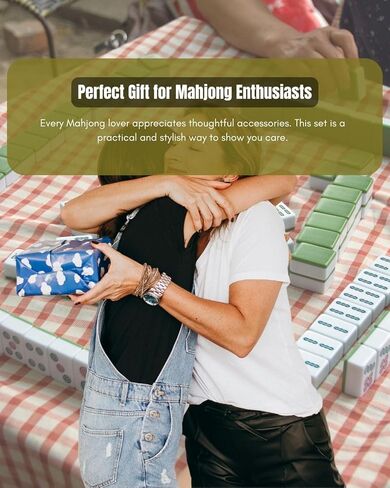 2026 Mahjong Card Sleeves – Set of 4 Clear Holders for Large Print Cards (6 1/8" x 4 3/4") – Soft, Sturdy, and Protective Covers in Kuwait