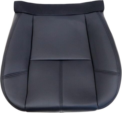 Driver Side Bottom and Top Lean Back & Foam Cushion Seat Cover Leather Black Compatible with Chevy Silverado Suburban Avalanche GMC Sierra Tahoe Yukon 2007 2008 2009 2010 2011 2012 2013 2014 in Saudi Arabia