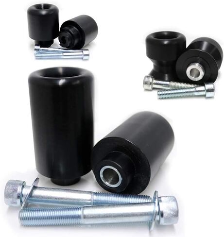 Shogun USA Made Hon CBR600RR CBR600 RR 2013 2014 2015 2016 2017 2018 2019 2020 2021 2022 2023 2024 2025 2026 Black Complete Frame Slider Kit Includes Frame Sliders Swing Arm Spools & Bar Ends-755-3359 in Saudi Arabia