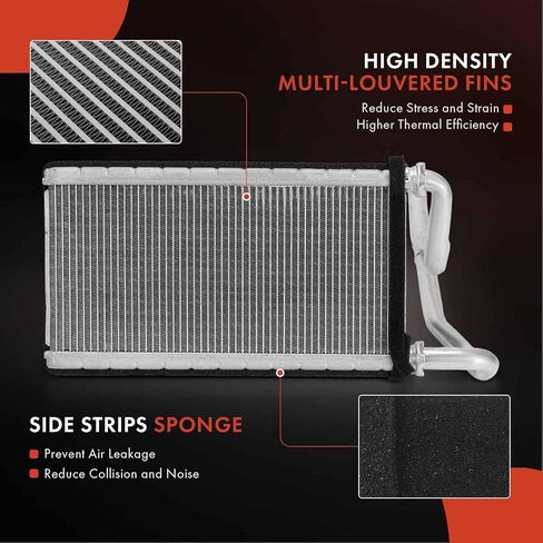 قلب سخان HVAC A-Premium متوافق مع تويوتا كامري، RAV4، هايلاندر، أفالون، فينزا، كراون ولكزس RX350، RX350h، RX450h+، RX500h، ES250، ES300h، ES350، NX250، NX350، NX350h، NX450h+ in Kuwait
