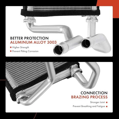 قلب سخان HVAC A-Premium متوافق مع تويوتا كامري، RAV4، هايلاندر، أفالون، فينزا، كراون ولكزس RX350، RX350h، RX450h+، RX500h، ES250، ES300h، ES350، NX250، NX350، NX350h، NX450h+ in Kuwait
