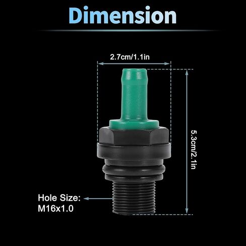 PCV Valve for Toyota Tacoma 2005-2015 for Toyota 4Runner 2010 Positive Crankcase Ventilation PCV Valve Fitting No.122040C010/0450467 in Saudi Arabia