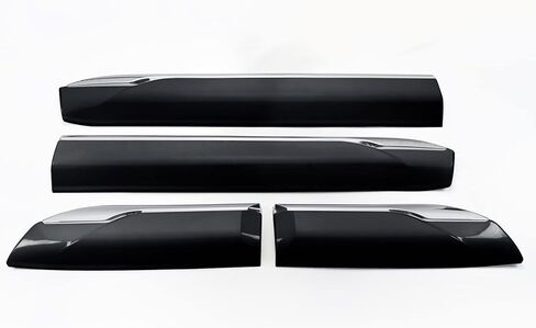 Car Body Trim for 2021-2026 Toyota Land Cruiser 300 Lc300 J300 Anti-Scratch Door Strips Scratch-Resistant Scratch Proof Lossless Installation External Modification Upgraded Accessories (Bright Black) in Saudi Arabia