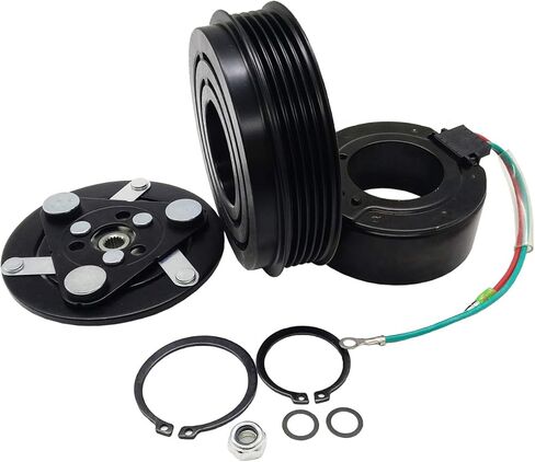 Hex Autoparts A/C AC Compressor Clutch Repair Kit - Drive Plate Hub Pulley Bearing Coil replacement for Honda CR-Z 2011-2015 Insight 2010-2014 in Saudi Arabia