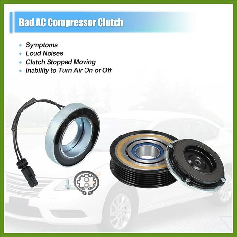 AC Compressor Clutch Set Replace for Chevrolet Silverado 3500HD 8CYL 6.6L 2015-2020 A/C Clutch Repair Assembly Vehicle Components in Saudi Arabia