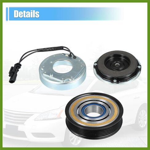 AC Compressor Clutch Set Replace for Chevrolet Silverado 3500HD 8CYL 6.6L 2015-2020 A/C Clutch Repair Assembly Vehicle Components in Saudi Arabia