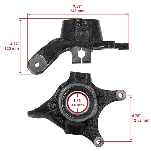 مفاصل أمامية كالتريك متوافقة مع Polaris Ranger 500 EFI 2009-2010 5136949 5136948 3514699 771044 in Saudi Arabia