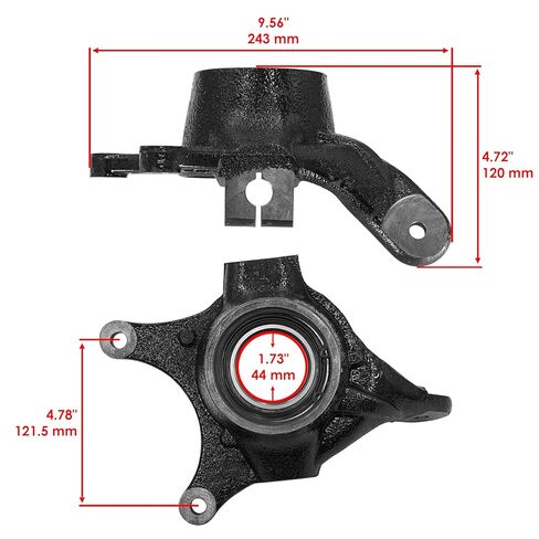 مفاصل أمامية كالتريك متوافقة مع Polaris Ranger 500 EFI 2009-2010 5136949 5136948 3514699 771044 in Saudi Arabia