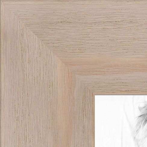 إطار صورة أبيض ArtToFrames مقاس 30 × 40 بوصة، إطار الملصق الخشبي المخصص مقاس 1.75 بوصة باللون البني الداكن - الخشب المتعثر، للفنون أو الصور الخاصة بك، 2WOM82223-102-30x40 in Saudi Arabia