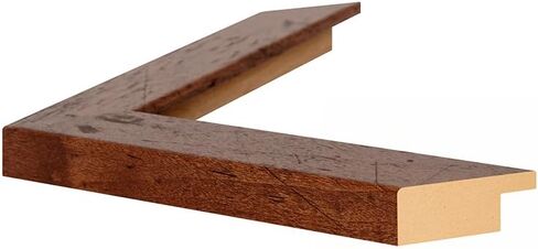 إطار صورة من Wallthatspeak مقاس 8 × 10 من خشب الجوز الداكن والصنوبر الريفي للألغاز والملصقات والصور أو الأعمال الفنية (عبوتان) in Kuwait