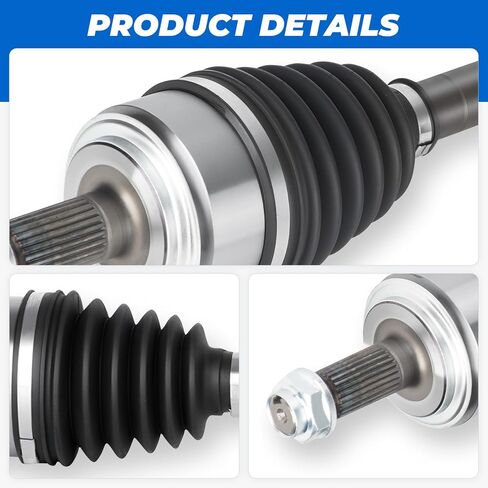 TadaMark 2PCs Front CV Axle Drive Shaft Assembly Fit for Honda Accord 2.4L 2003-2007 2003 2004 2005 2006 2007 L4, Automatic Transmission Only, Left and Right Side, for 66-4217, 66-4218 in Saudi Arabia