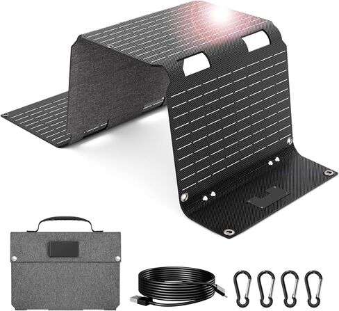 Solar Powered Fan Kit 17.72 Inch IPX7 Weatherproof, 22W Solar Panel with 2 Waterproof Fans, Intake or Exhaust Air Fan for Outside Backyard Chicken Coops, Greenhouses, Doghouse in Kuwait