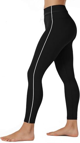 Aoysky Womens Buttery Soft High Waisted Drawstring Leggings 25'' Workout Running Gym Athletic Yoga Pants in Saudi Arabia