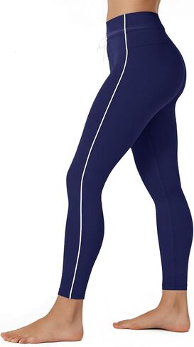 Aoysky Womens Buttery Soft High Waisted Drawstring Leggings 25'' Workout Running Gym Athletic Yoga Pants in Saudi Arabia