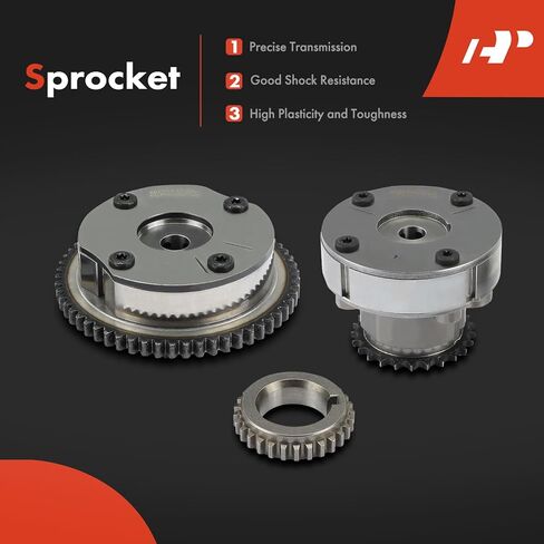 مجموعة سلسلة توقيت المحرك A-Premium المكونة من 21 قطعة مع ضرس VVT المتوافق مع سيارات Ford & Lincoln - F-150 F150 2013-2014، MKT 2013-2016 - 3.7L in Kuwait