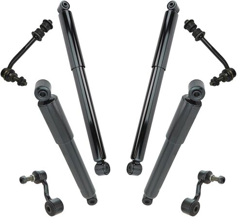 Front Rear Shock Absorber Sway Bar Suspension Kit Set 8pc Compatible with Chrysler Dodge in Saudi Arabia