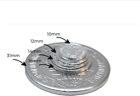 مجموعة من 3 عملات سانت بنديكت .999 من الفضة النقية (1) و .999 من النحاس النقي (2) in Kuwait
