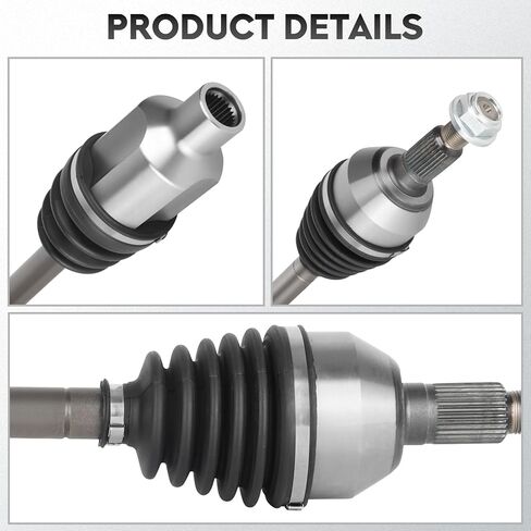 NEW Front Left CV Axle Shaft Assembly fits for Chevrolet Impala, Venture 1997-2011 (NOT fit 06-09 Impala 5.3L SS model), for Buick LaCrosse, Century, Regal 1997-2009, for Pontiac Grand Prix 97-08 in Saudi Arabia