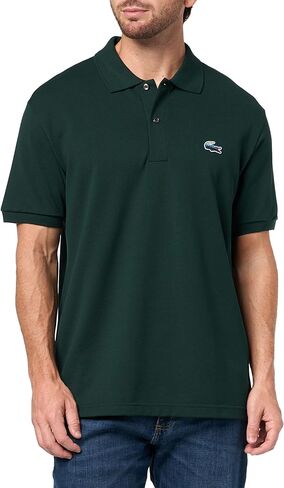 Lacoste Men's Classic Fit Landscape Crocodile Piqué Polo in Saudi Arabia