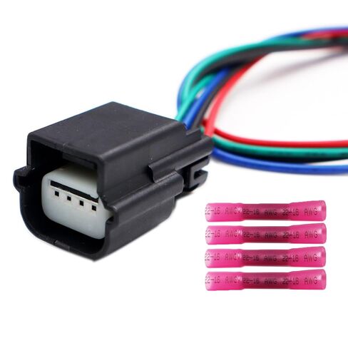 4-Pin الضوء الخلفي الذيل ضوء LED لمبة وحدة موصل متوافق مع كاديلاك ATS وXTS 2013-2019 تسخير ضفيرة التوصيل تسخير 13579168 84198978 19299696 in Kuwait