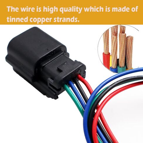 4-Pin الضوء الخلفي الذيل ضوء LED لمبة وحدة موصل متوافق مع كاديلاك ATS وXTS 2013-2019 تسخير ضفيرة التوصيل تسخير 13579168 84198978 19299696 in Kuwait