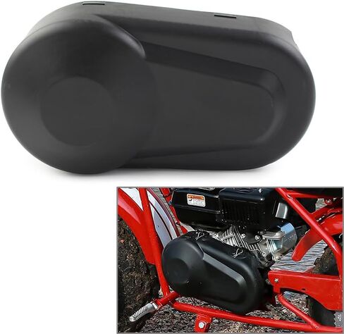 Mini Bike Clutch Chain Cover Plastic Chain Guard Replacement Black Clutch Shroud for Coleman BT200X CT200U Trail & CT200U-EX for Baja Motorsports MB165 for Predator 212CC 196CC 200CC in Saudi Arabia