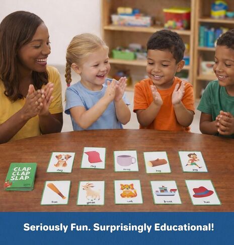 ذكي المعكرونة التصفيق التصفيق صفعة أنا ألعاب القافية لرياض الأطفال أنا ألعاب القراءة للأطفال أنا أنشطة التعلم ما قبل المدرسة أنا علم القراءة in Kuwait