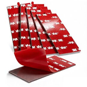 منصات لاصقة مزدوجة الجوانب لتركيب كاميرا داش 1.5 بوصة × 3 بوصة 6 عبوات شريط تثبيت شديد التحمل للزجاج الأمامي حامل كاميرا GPS ولوحة القيادة وتطبيقات السيارات الخارجية in Kuwait