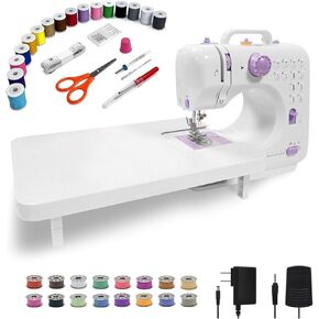 Sewing Machine Kits for Home & School | Beginner-Friendly 2-Speed Mini Machine for DIY Crafts, Household Repairs & Fun Skill-Building with Kids & Adults in Kuwait